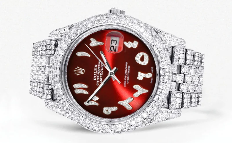 diamond-iced-out-rolex-datejust-41-25-carats-of-diamonds-custom-red-arabic-numeral-diamond-dial-jubilee-band