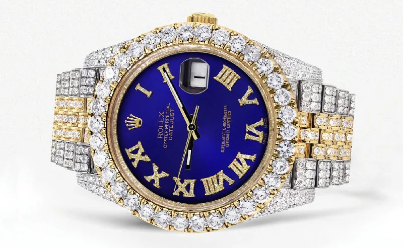 diamond-iced-out-rolex-datejust-41-25-carats-of-diamonds-custom-royal-blue-roman-numeral-diamond-dial-jubilee-band-1