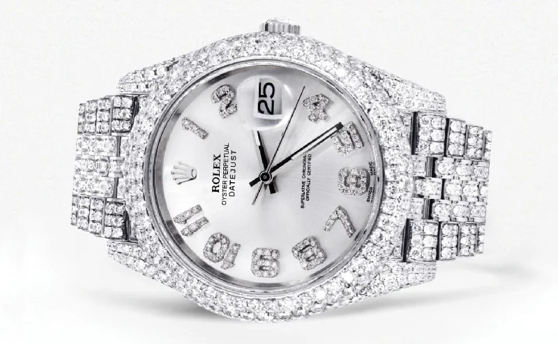 diamond-iced-out-rolex-datejust-41-25-carats-of-diamonds-custom-silver-diamond-dial-jubilee-band