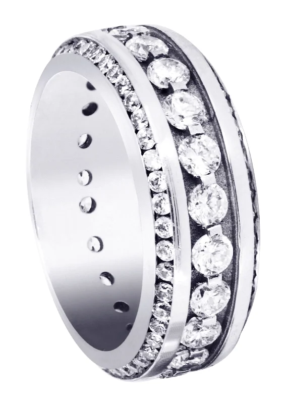 Diamond Mens Engagement Ring | 3.68 Carats (Landyn)