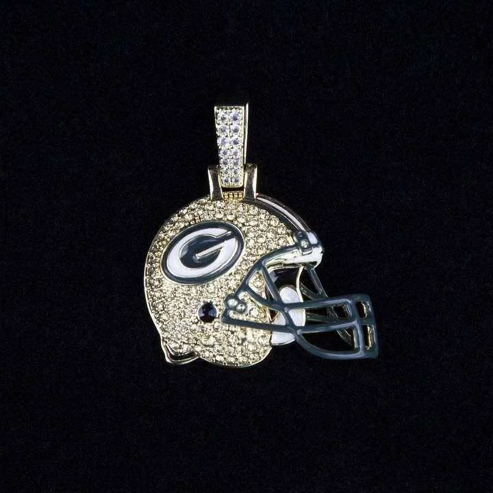 Green Bay Packers Helmet Pendant