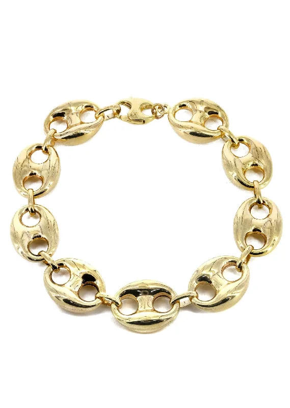 14K Gold Bracelet Gucci Style