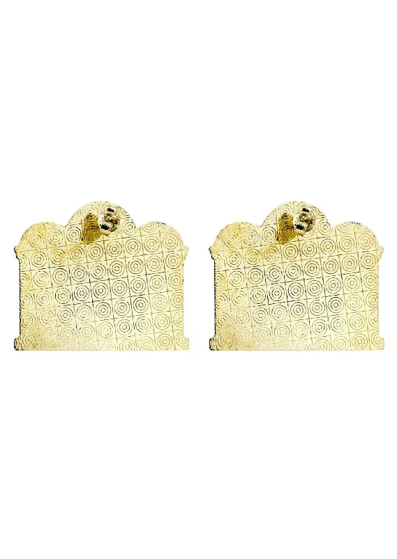 last-supper-10k-yellow-gold-earrings-appx-1-3-8-inches-wide