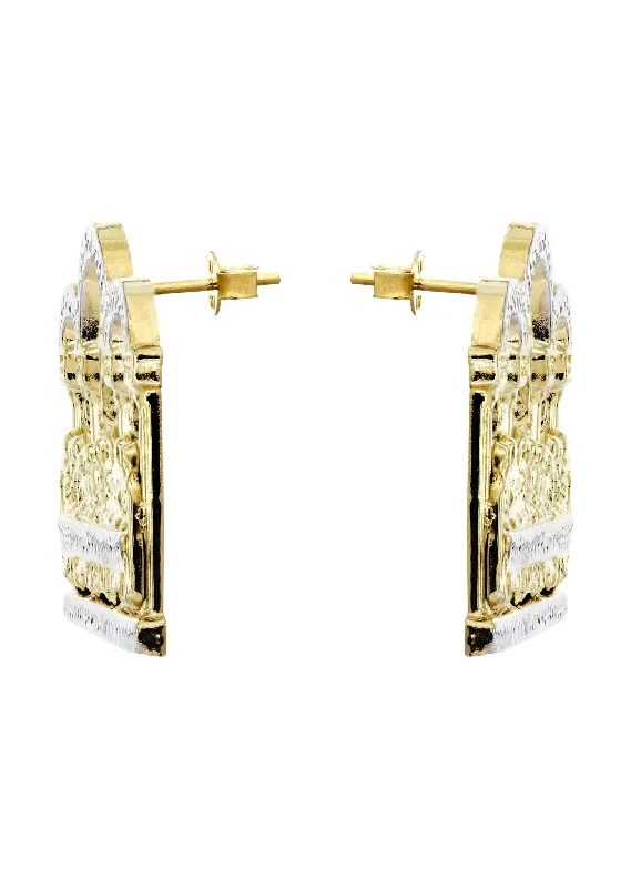 last-supper-10k-yellow-gold-earrings-appx-1-3-8-inches-wide