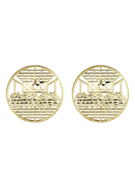 last-supper-10k-yellow-gold-earrings-appx-3-4-inches-wide