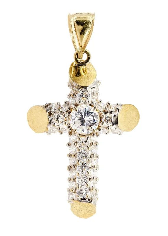 10K Gold Cross Pendant  |  6.3 Grams