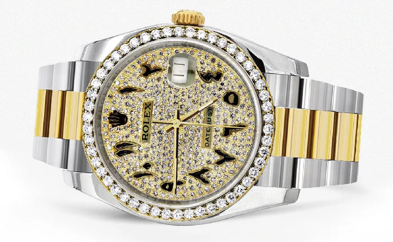 new-style-diamond-gold-rolex-watch-for-men-36mm-arabic-diamond-dial-oyster-band