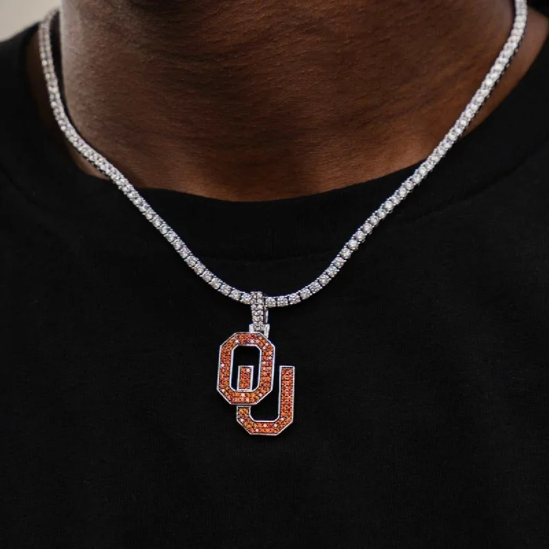 Oklahoma Sooners Logo Pendant