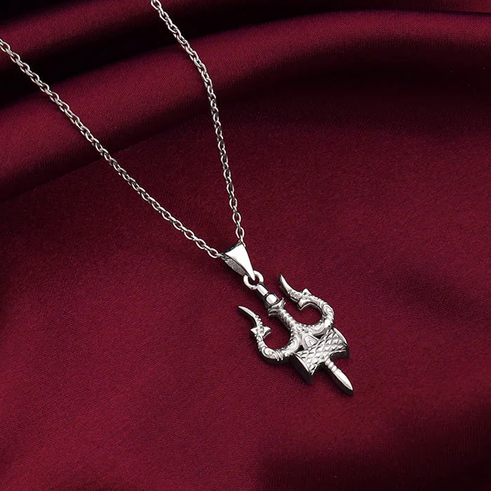 silver-trishul-pendant-with-link-chain-for-him