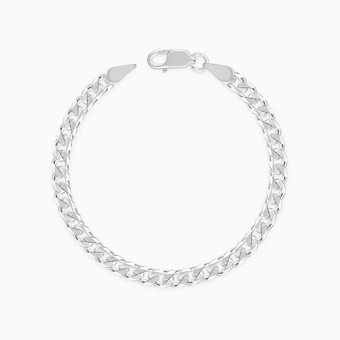 Silver Warrior Mode Bracelet For Him