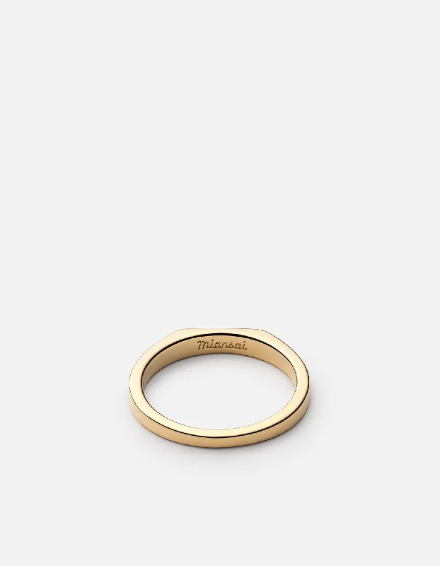 Polished 14k Gold