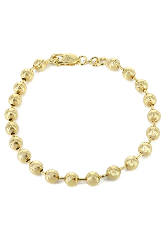 14K Gold Bracelet Dog For Women