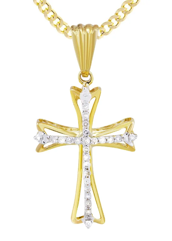 10k-yellow-gold-cross-pendant-cuban-chain-0-21-carats