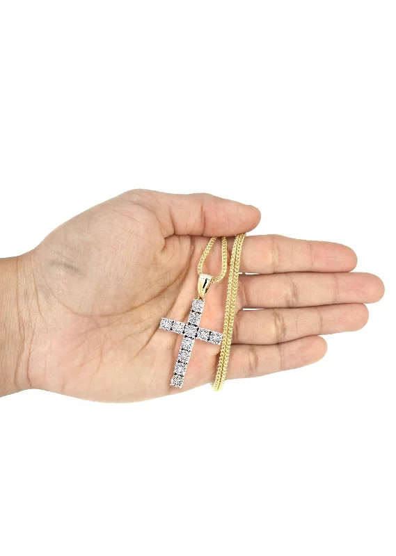 10k-yellow-gold-cross-pendant-franco-chain-0-31-carats