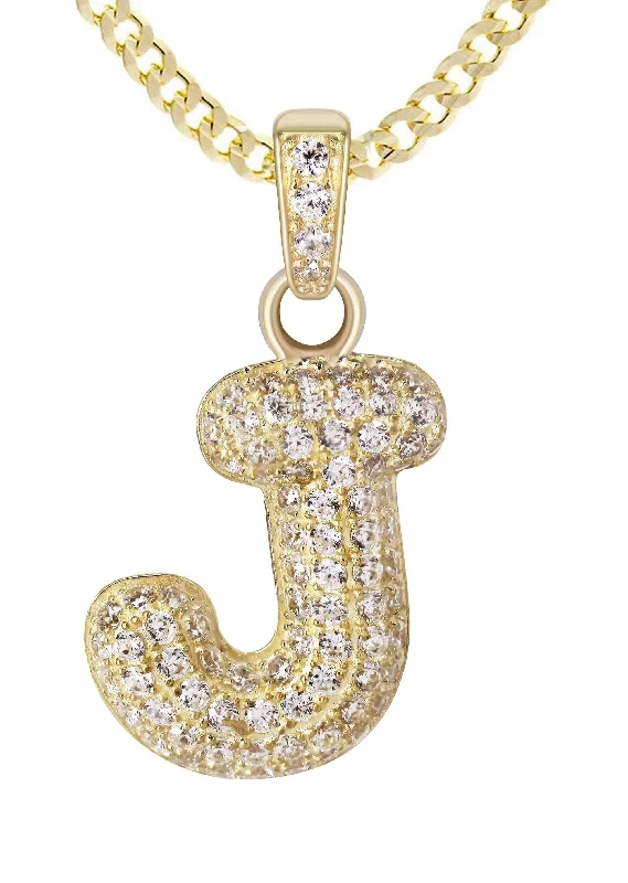 10k-yellow-gold-cuban-chain-j-small-cz-bubble-letter-appx-4-1