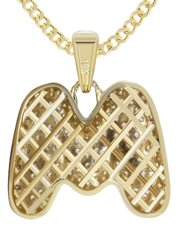 10k-yellow-gold-cuban-chain-m-cz-pendant-appx-14-9