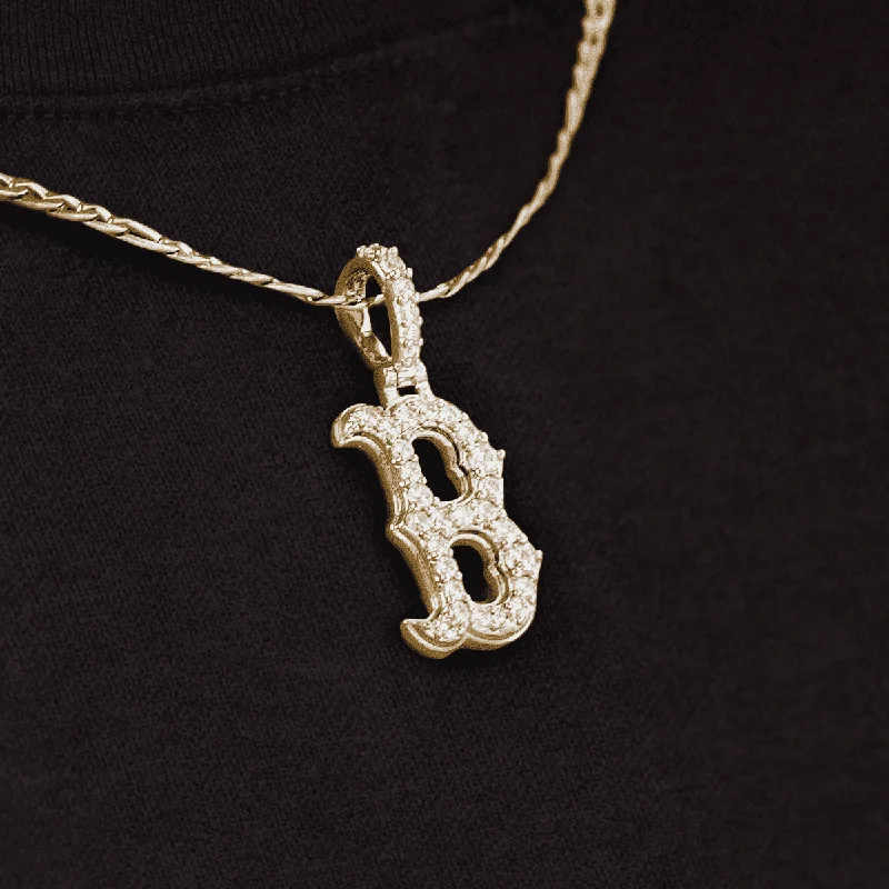 18k Vermeil Boston Red Sox Micro Pendant