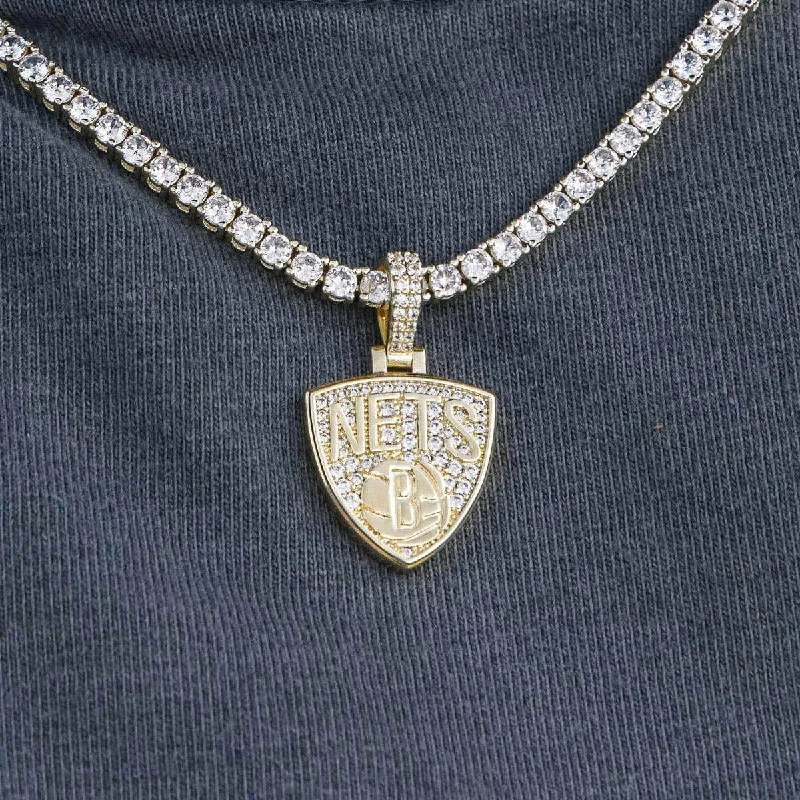 Brooklyn Nets Micro Pendant