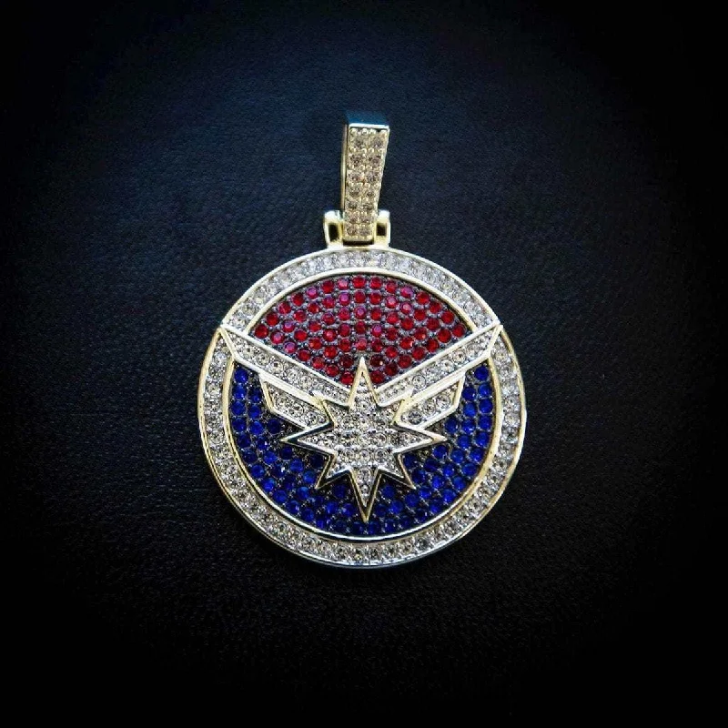 Captain Marvel Pendant