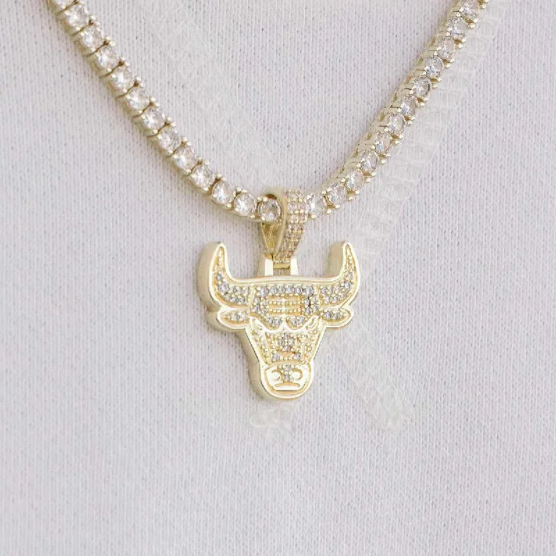 Chicago Bulls Micro Pendant