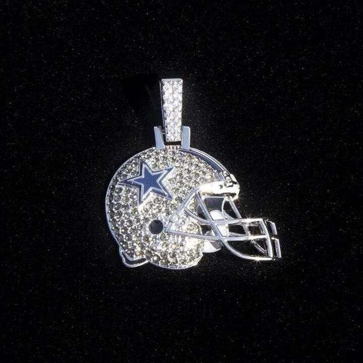 Dallas Cowboys Helmet Pendant