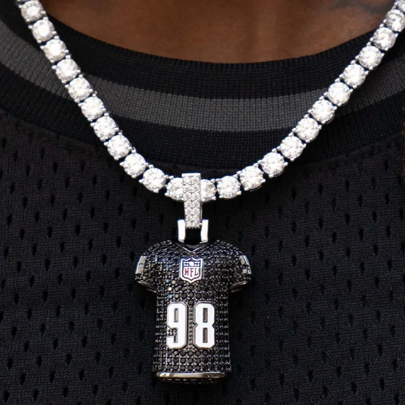 Las Vegas Raiders Maxx Crosby Jersey Pendant