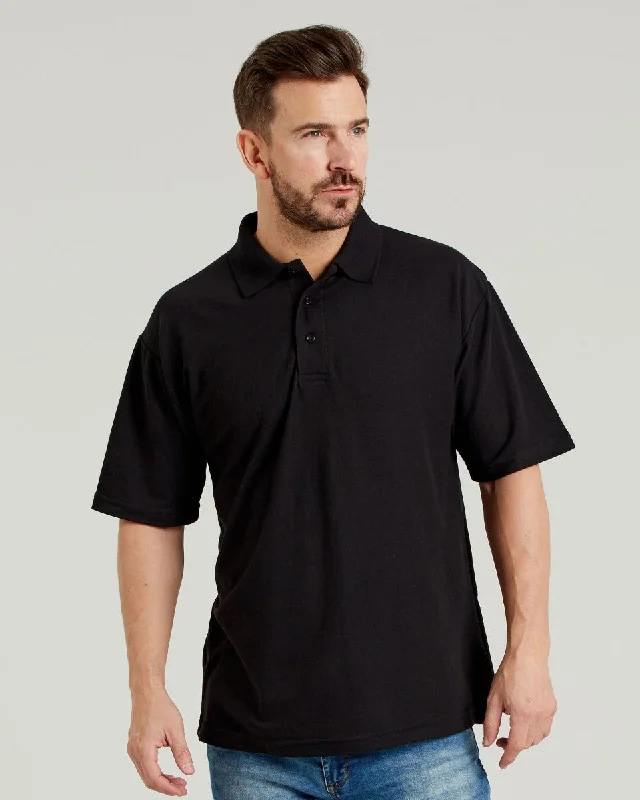 50/50 Piqué Polo | BLACK