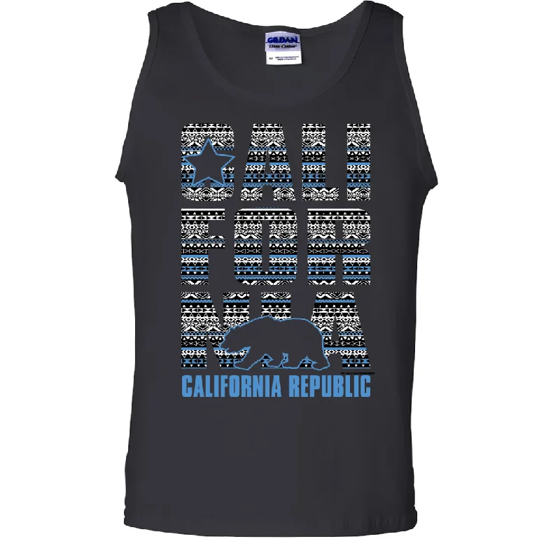 California Republic Tribal Aztec Asst Colors Tank Top