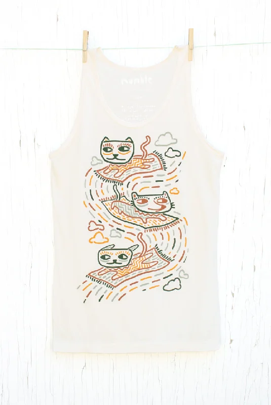 Carpet Cats - Natural Unisex Tank