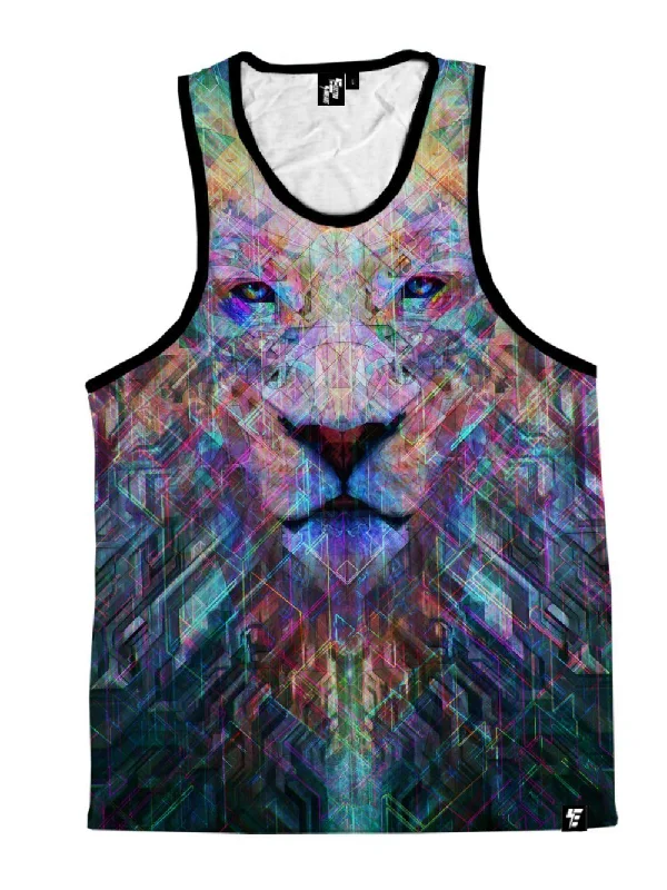 Crystal Lion Unisex Tank Top