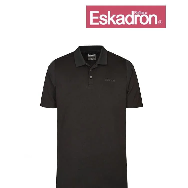 Eskadron Men's Reflexx Polo Shirt Black