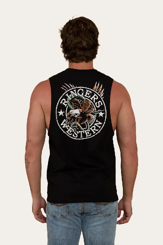 Eyrie Mens Muscle Tank - Black