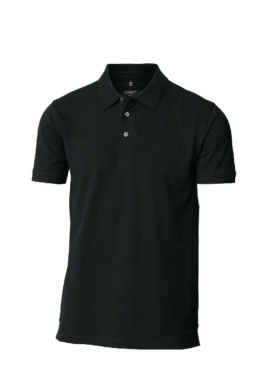 Harvard Stretch Deluxe Polo Shirt | BLACK