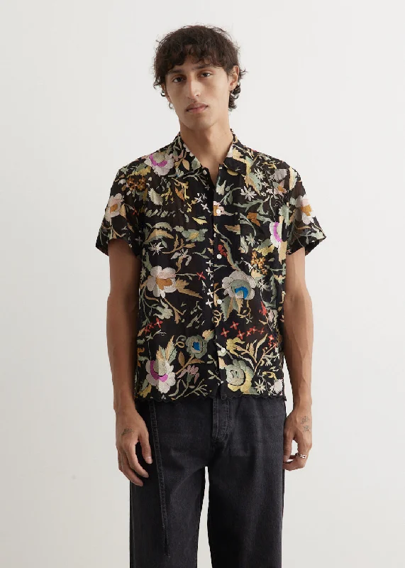 Heirloom Floral Short Sleeve Shirt