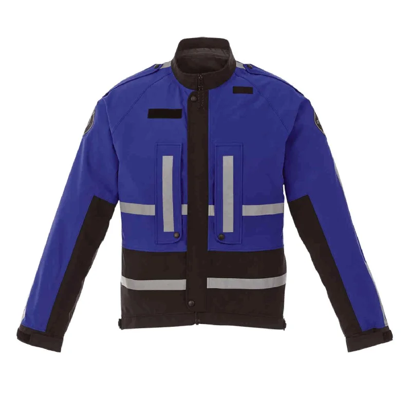 JK554 - Custom Two-toned mesh lined seam sealed jacket with reflective tape