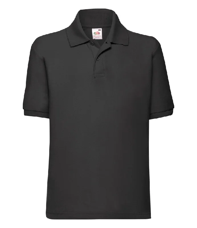 Kids 65/35 Polo | BLACK