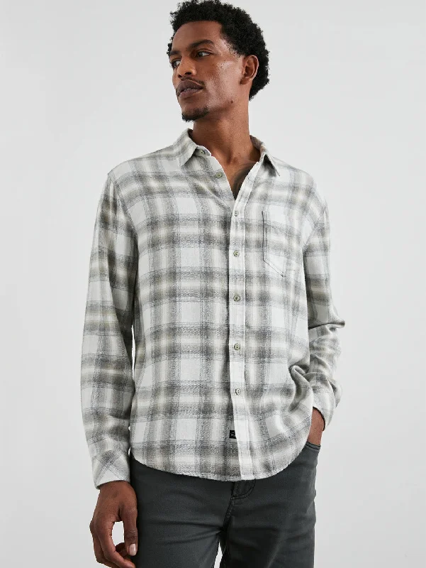 Lennox Shirt - Quicksand Spark Melange