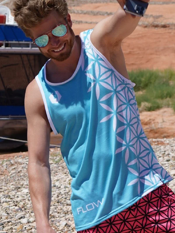 Let There Be Light (Cyan) Tank Top