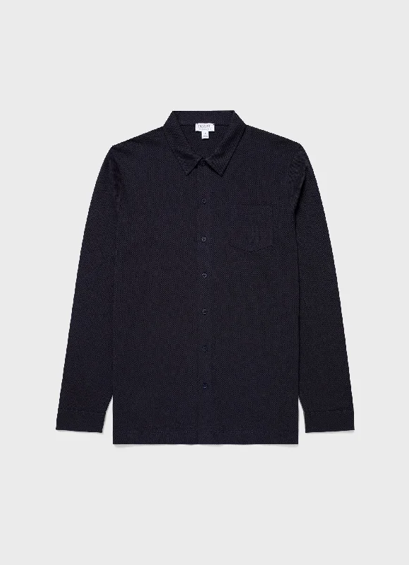 Men's Riviera Shirt in Navy