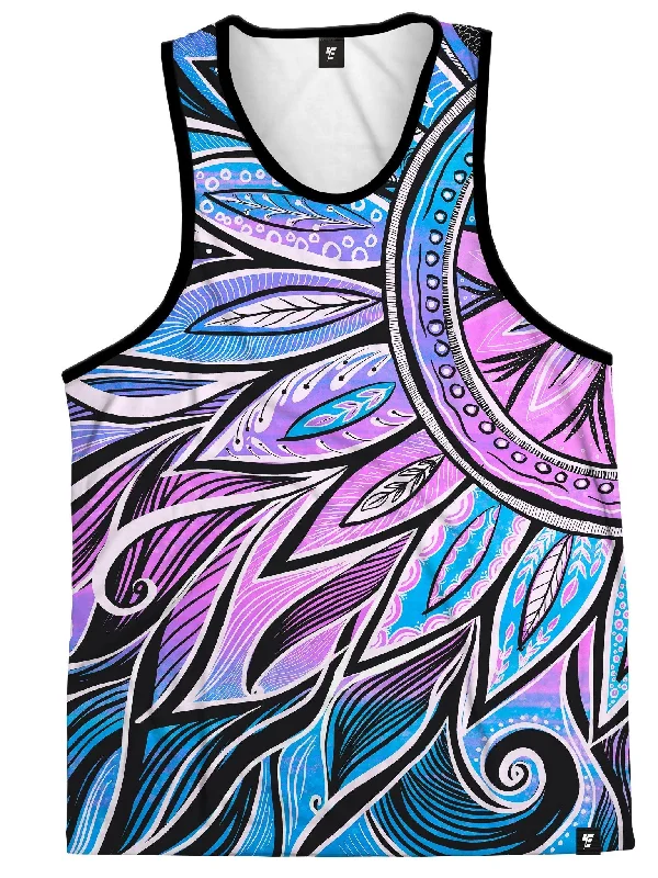 Moon/Sun-Ray Mandala Unisex Tank Top