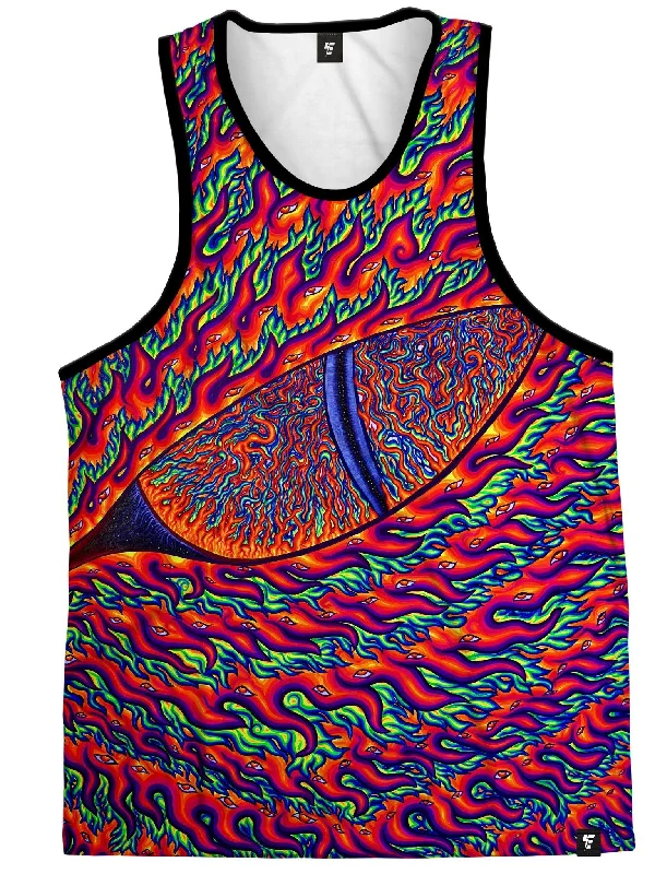 Neon Eye Of The Phoenix Unisex Tank Top