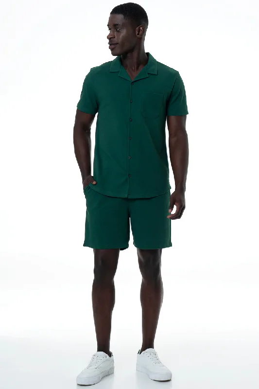 Pique Shirt _ 151699 _ Green