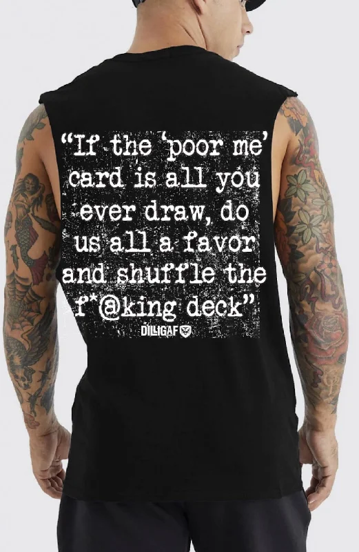 Shuffle the fucking deck Muscle shirt