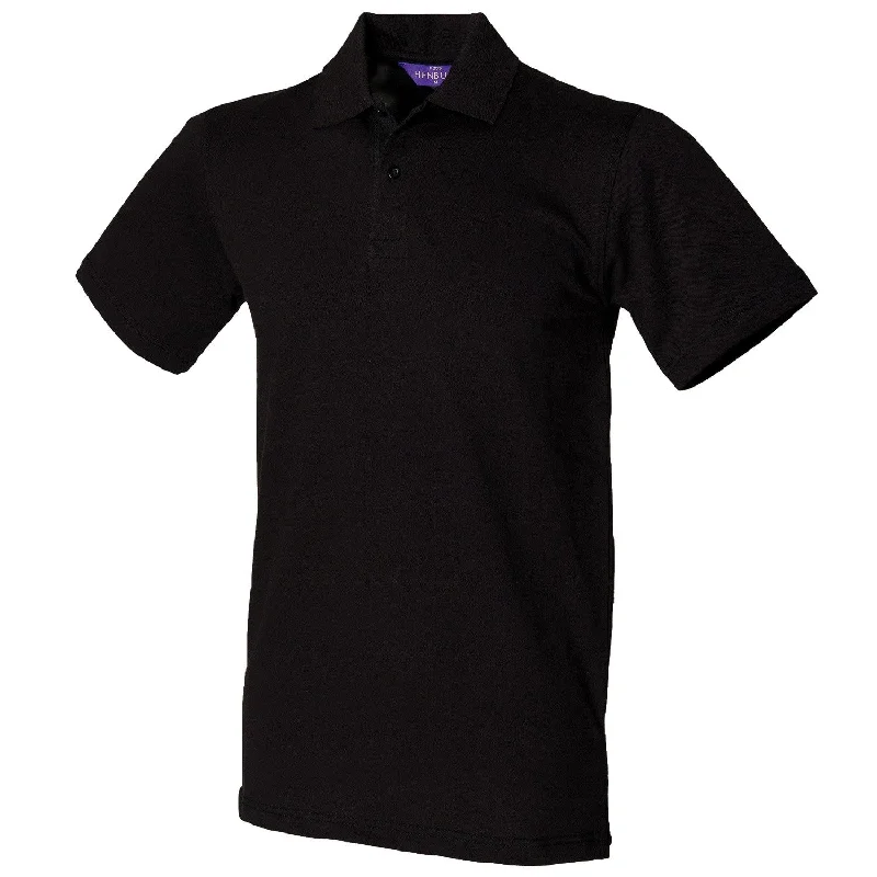 Stretch Pique Polo | BLACK