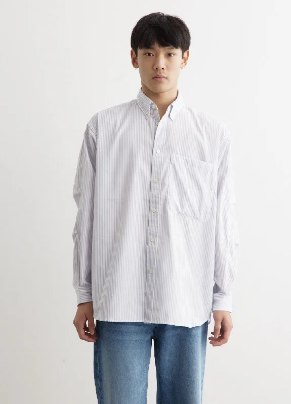 Tech Button Down Long-Sleeve Shirt