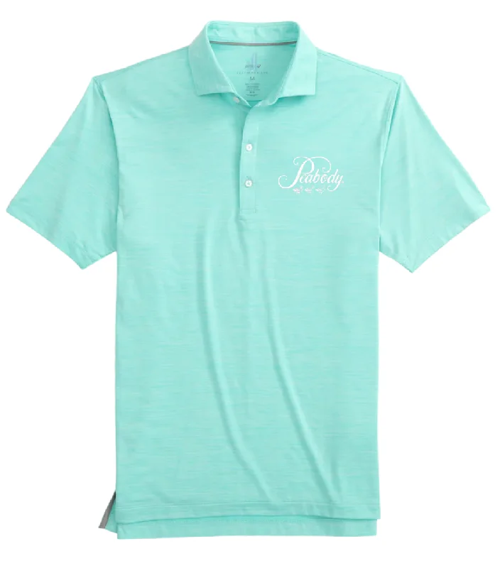 The Peabody Performance Polo - Peacock