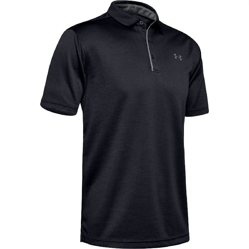 UA Tech™ Polo | BLACK/GRAPHITE