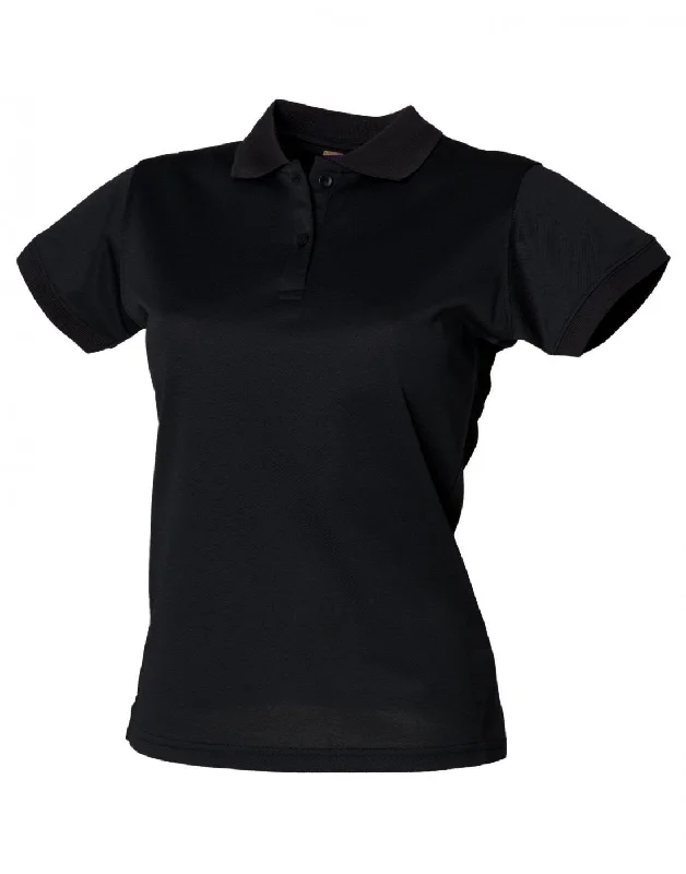 Womens Coolplus Polo Shirt | BLACK