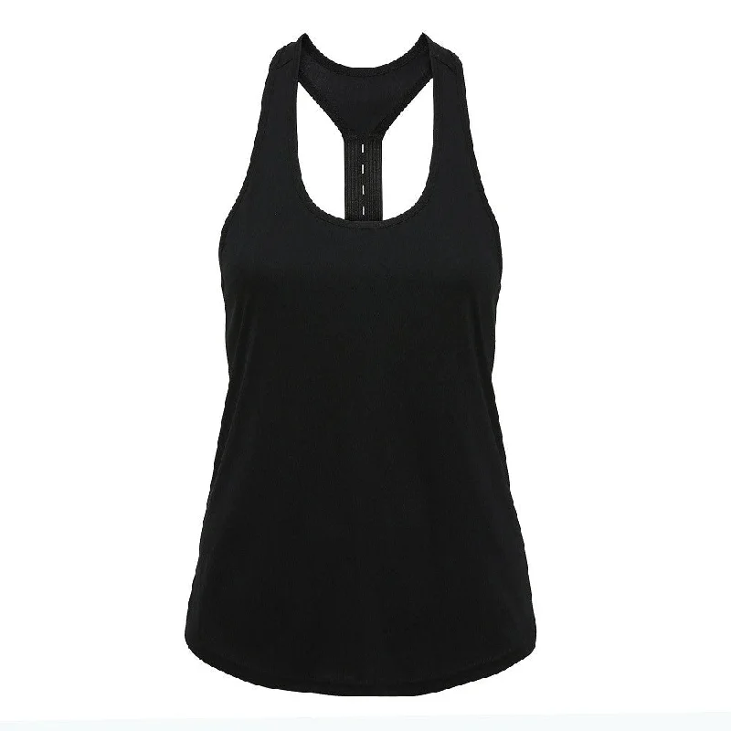 Women's Performance Strap Back Vest | BLACK