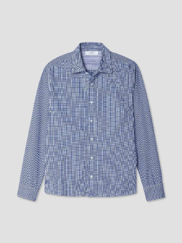 Yarn Dye Shirt - Royal Gingham